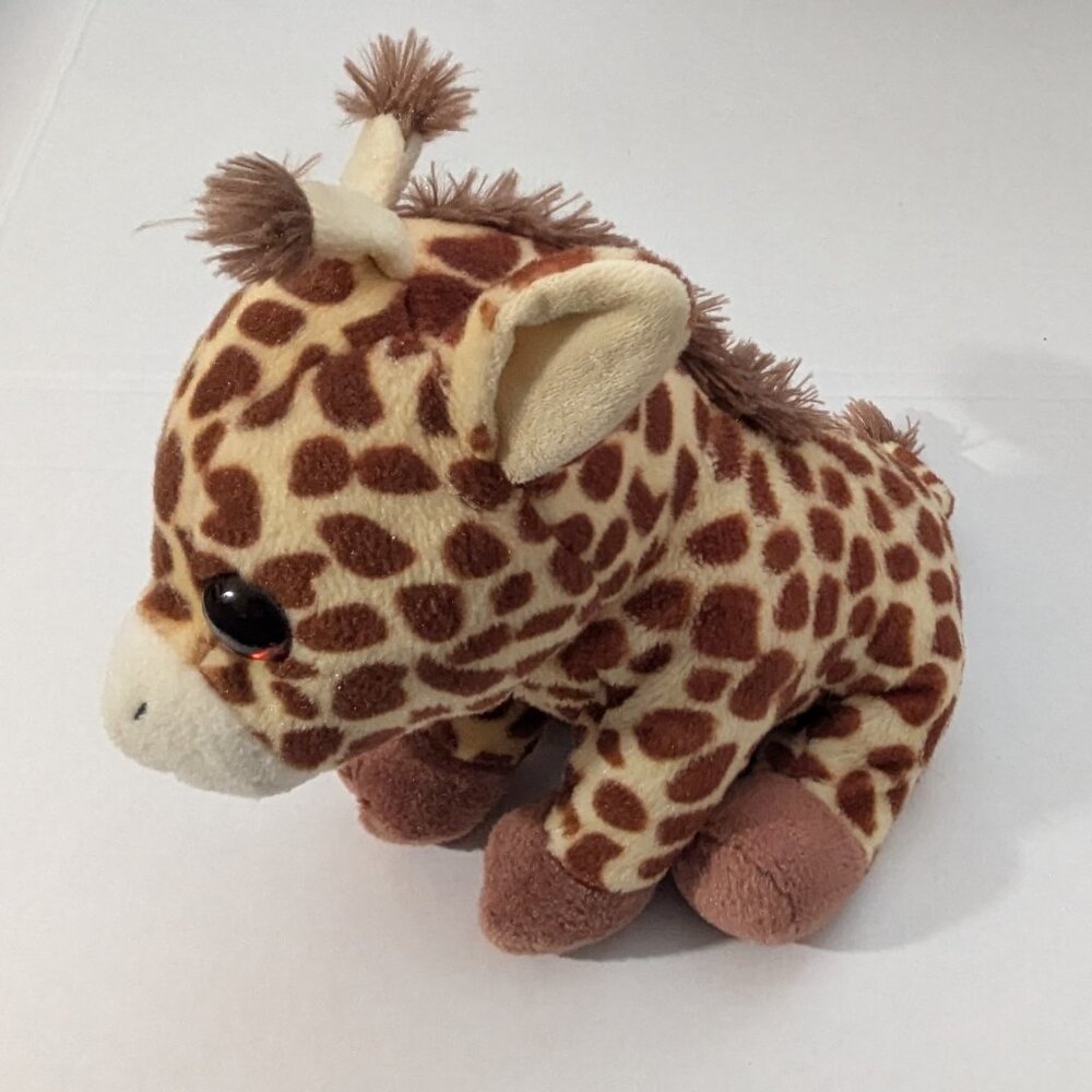 Ty VelveTY Peaches the Giraffe - Sitting Position - PreOwned Excellent Cond